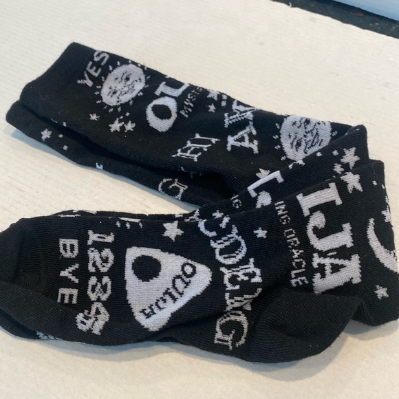 NWOT 2018 Hasbro OUIJA Oracle Over-the-Knee Socks. - Picture 3 of 4